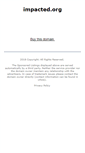 Mobile Screenshot of impacted.org